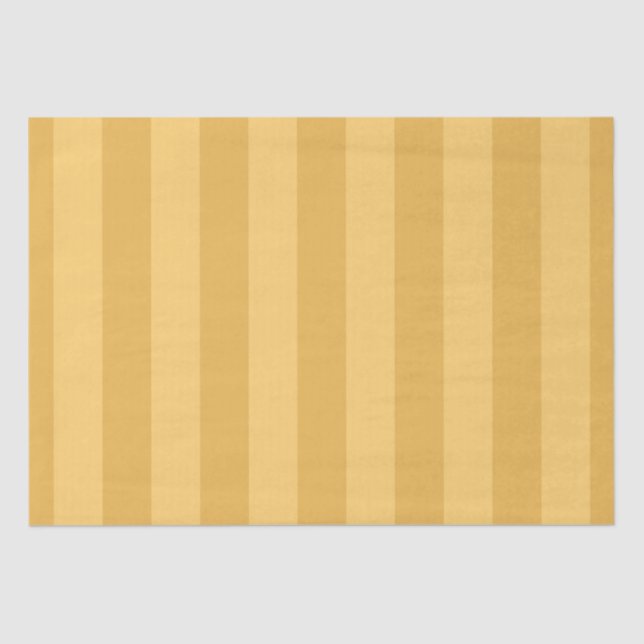 Dijon Canary Yellow Stripe  Tissue Paper (Front)