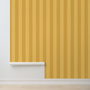 Dijon Canary Yellow Stripe  Wallpaper