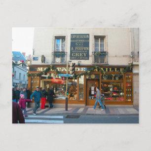 Dijon, Old Mustard shop Postcard
