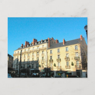 Dijon,  town houses postcard