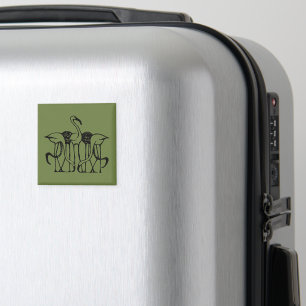 Dijsselhof - Five Flamingos, fine art, Magnet