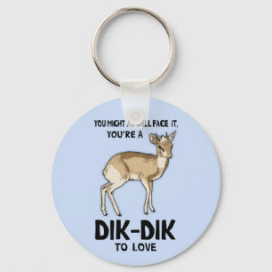 Dik-Dik To Love Key Ring