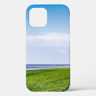 Dike-north-sea-dorum-wadden-sea iPhone 12 Pro Case