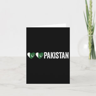 Dil Pakistan Azadi Mubarak Heart Flag Day Proud Ro Card