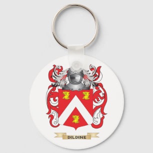 Dildine Coat of Arms Key Ring