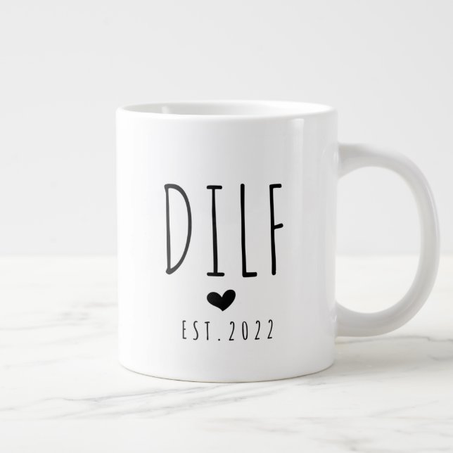 Dilf est 2022 large coffee mug (Right)