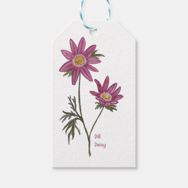 Dill Daisy Gift Tag (Front)