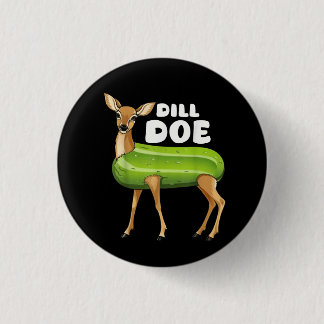 dill doe 3 cm round badge