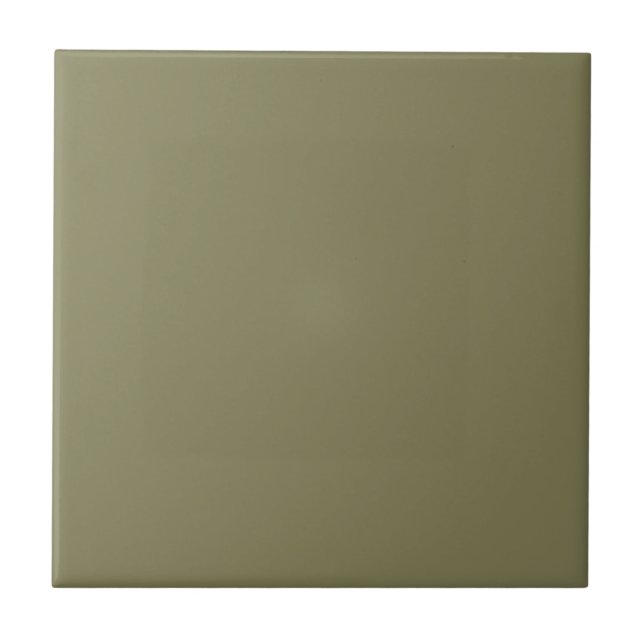 Dill Green Color Tile (Front)