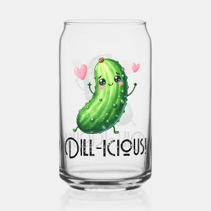 Dill-icous Can Glass