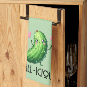 Dill-icous Tea Towel