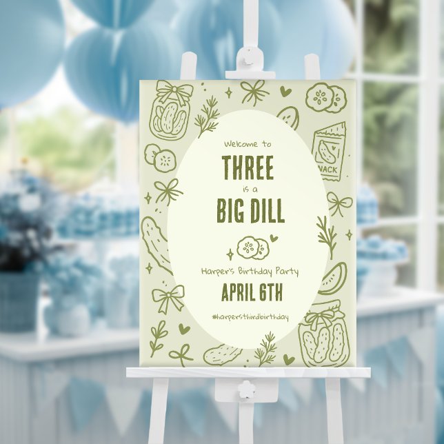 Dill Pickle Birthday Poster (Creator Uploaded)