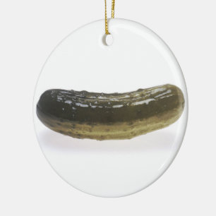 Dill Pickle Ceramic Ornament