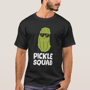 Dill Pickle Squad Pickles Food Team Pickles Love P T-Shirt
