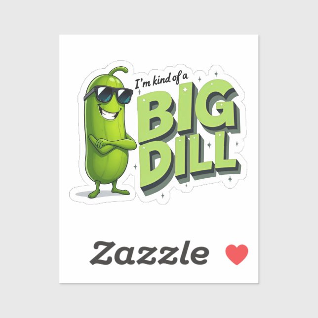 Dill Pickles Lovers Gift - Funny Cartoon Designs (Sheet)