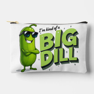 Dill Pickles Lovers Gift - Funny Cartoon Designs Accessory Pouch