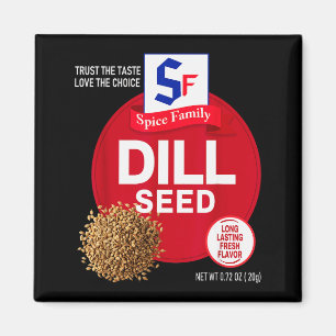 Dill Seed Halloween Sce Costume Group Matching Magnet