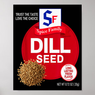 Dill Seed Halloween Sce Costume Group Matching Poster