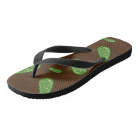 Dill With It Design - Adult Flip Flops, Wide Strap