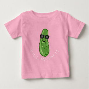 Dill With It Design - Baby Fine Jersey T-Shirt