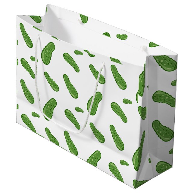 Dill With It Design - Gift Bag - Large (Front Angled)