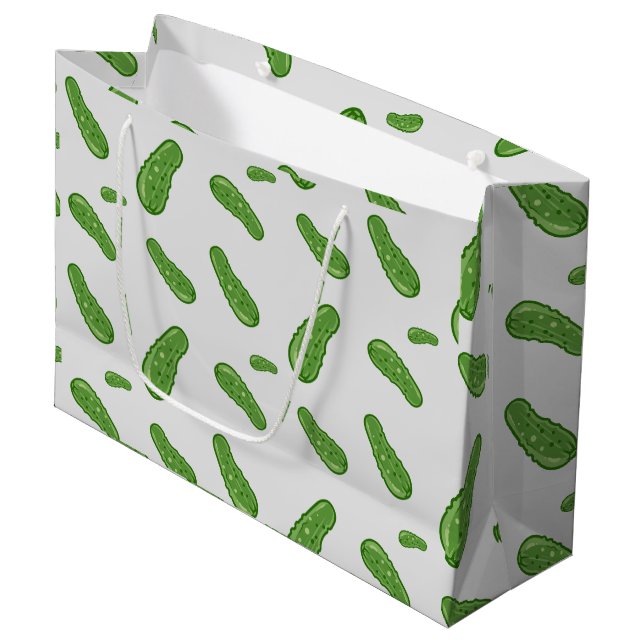 Dill With It Design - Gift Bag - Large (Front Angled)
