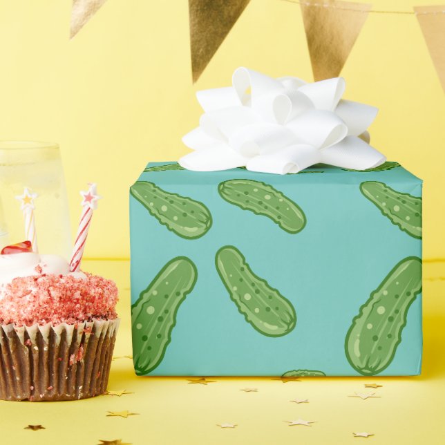 Dill With It Design - Matte Wrapping Paper (Birthday Party)