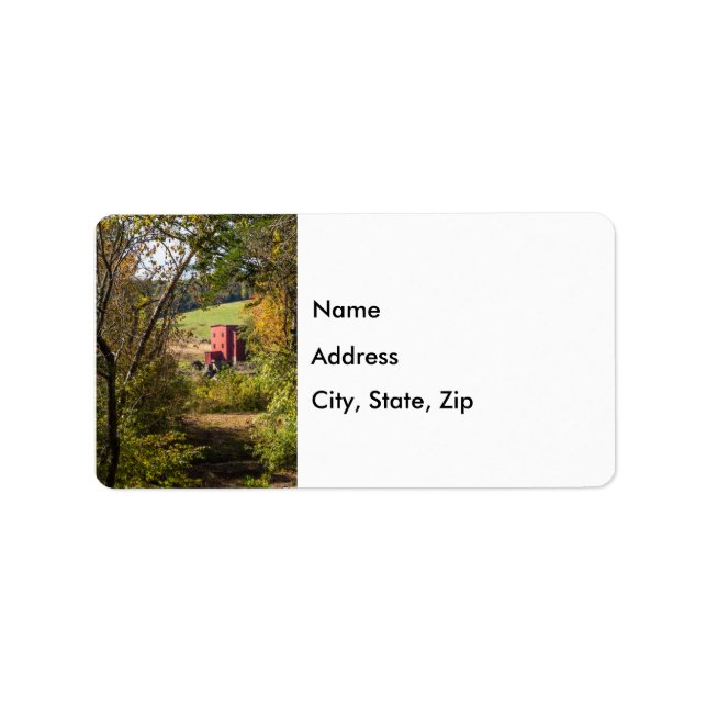 Dillard Mill Countryside Address Labels (Front)