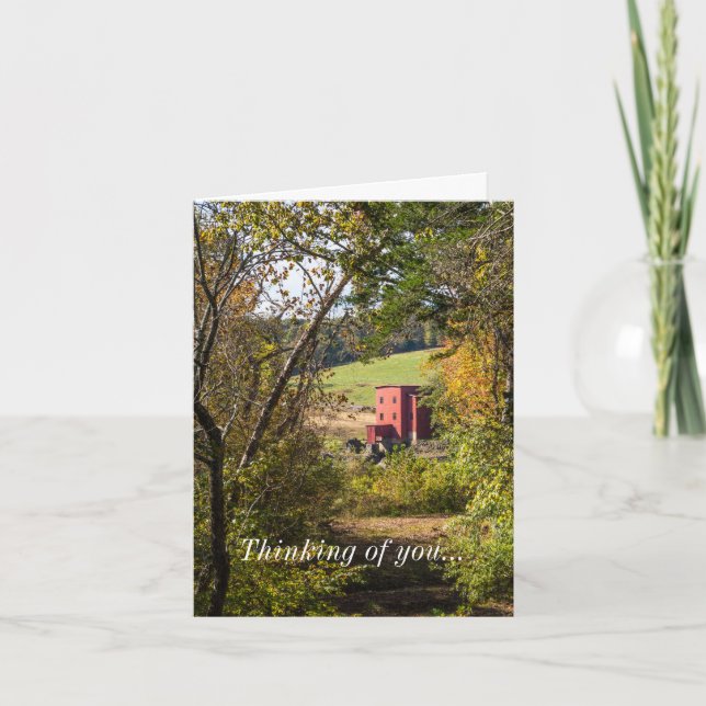 Dillard Mill Countryside Thinking Of You Card (Front)