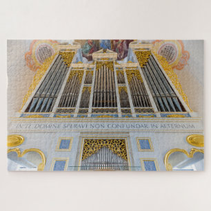Dillingen Basilica Pipe Organ Germany Jigsaw Puzzle