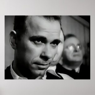 DILLINGER'S FACE 1933 POSTER