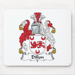 Dillon Family Crest Mouse Pad