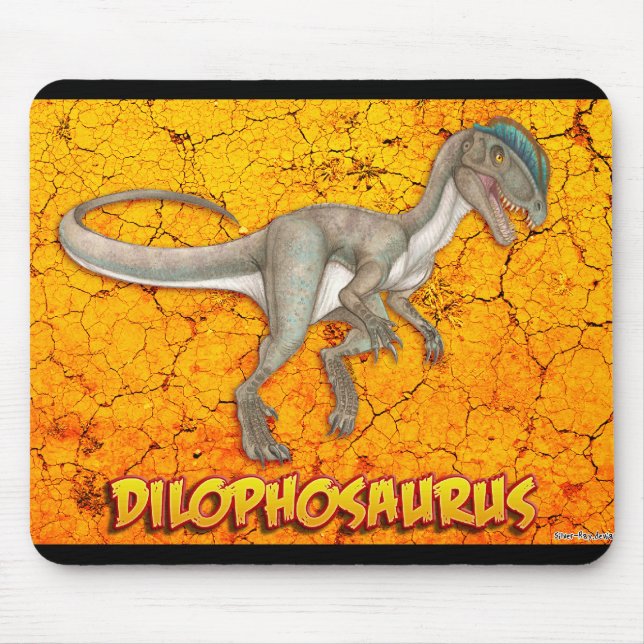 Dilophosaurus mousepad (Front)