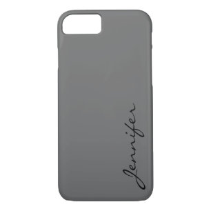 Dim grey colour background iPhone 8/7 case