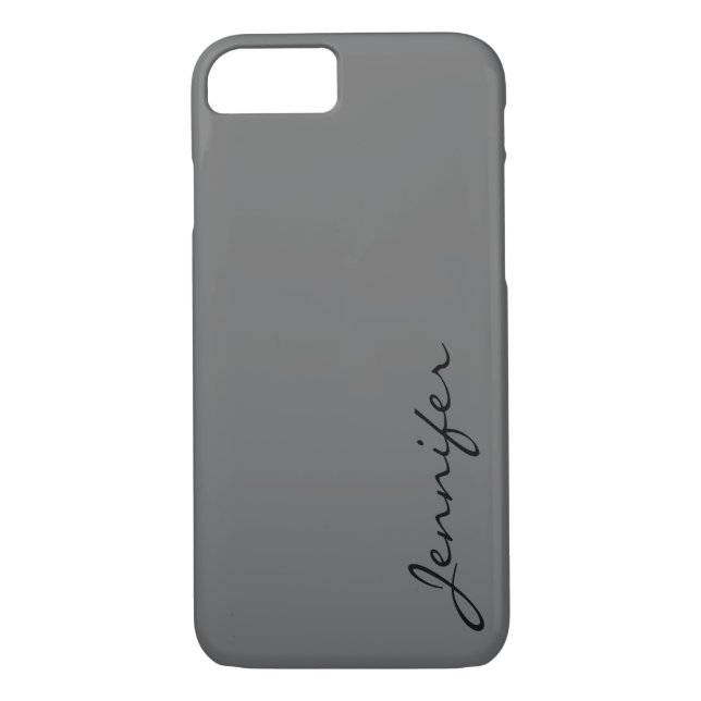 Dim grey colour background Case-Mate iPhone case (Back)