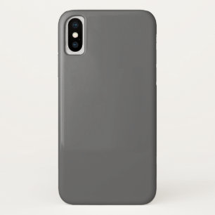 Dim Grey iPhone X Case