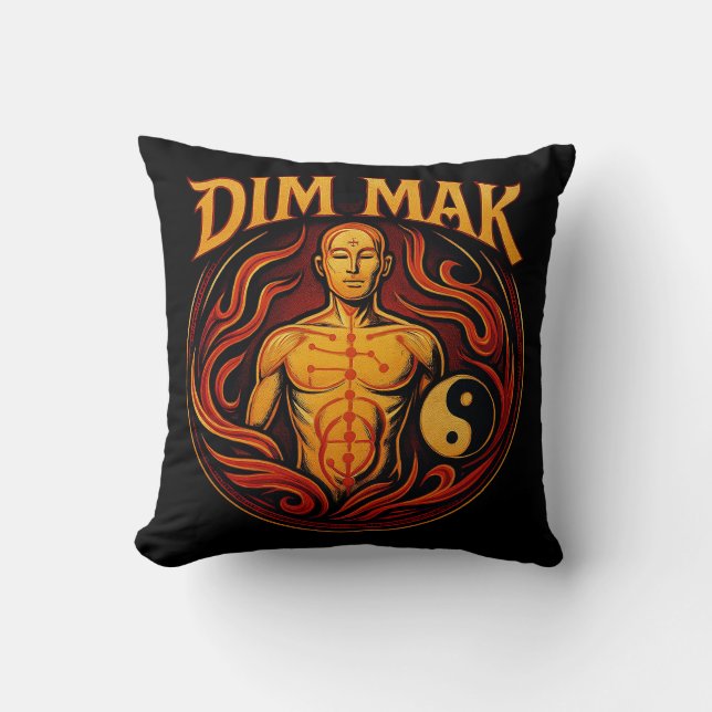 Dim Mak - The Death Touch Cushion (Front)