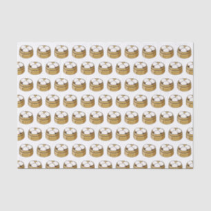 Dim sum cartoon illustration tissue paper