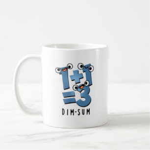 Dim Sum Funny Math Food Pun Coffee Mug