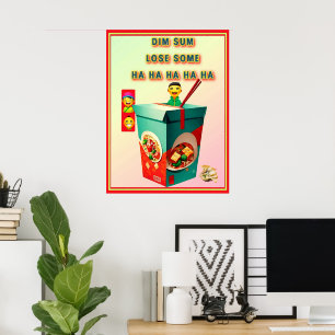 DIM SUM LOSE SOME POSTER