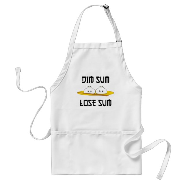 Dim Sum Lose Sum Standard Apron (Front)