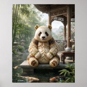 Dim Sum Panda Pavilion Poster