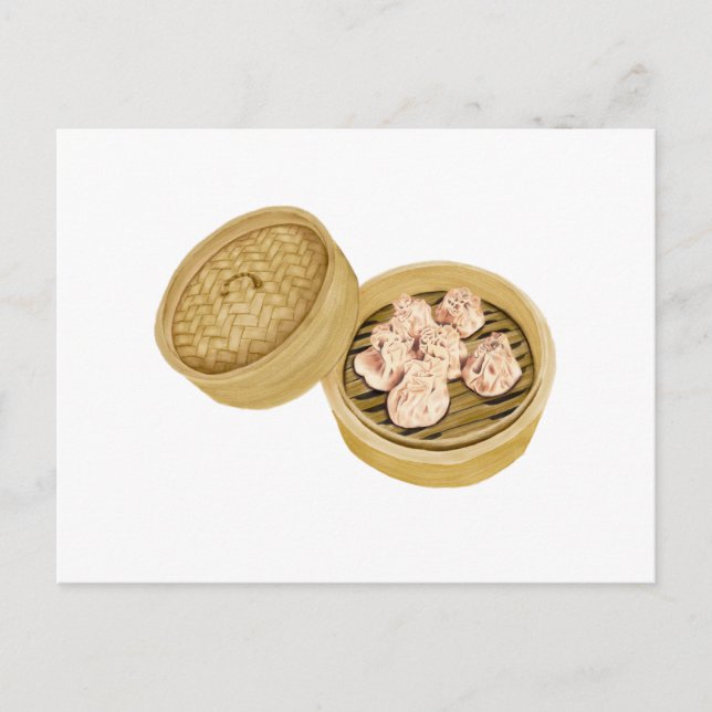 Dim Sum | Shumai | 烧麦 Postcard (Front)