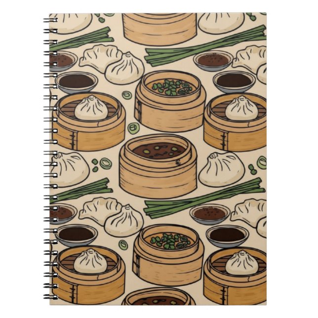 Dim Sum Time Notebook (Front)