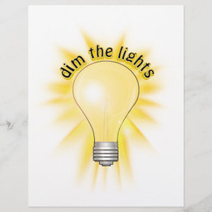 Dim the Lights - Lightbulb