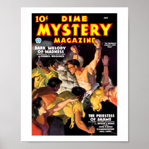 Dime Mystery Magazine (Jul, 1935) Poster