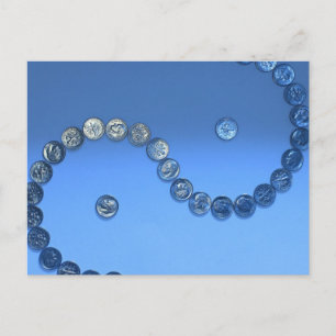 Dime Sculpture Postcard