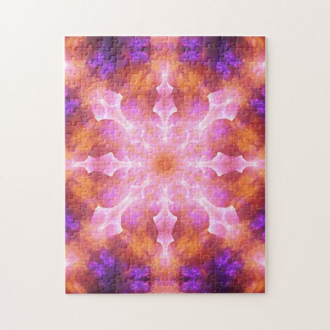 Dimensional Awareness Mandala Jigsaw Puzzle (Vertical)