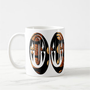 Dimensional Basketball Players Number 00, Coffee Mug