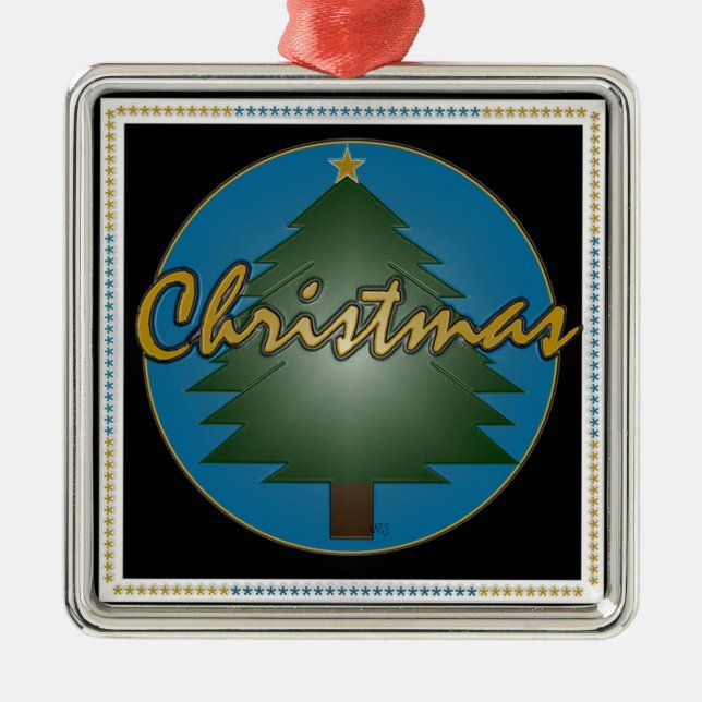 Dimensional Christmas Ornament (Front)